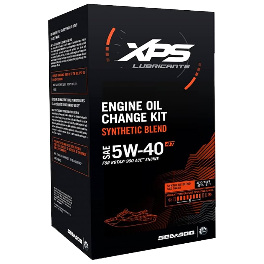 Amazon.com: Sea-Doo New OEM, 4T 5W-40 Synthetic Oil Change